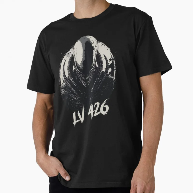 

Welcome to LV 426 80s vintage Horro movie Alien Ripley Sacry Space Monster hunter Xenomorph Gift T-shirt Large size Tops