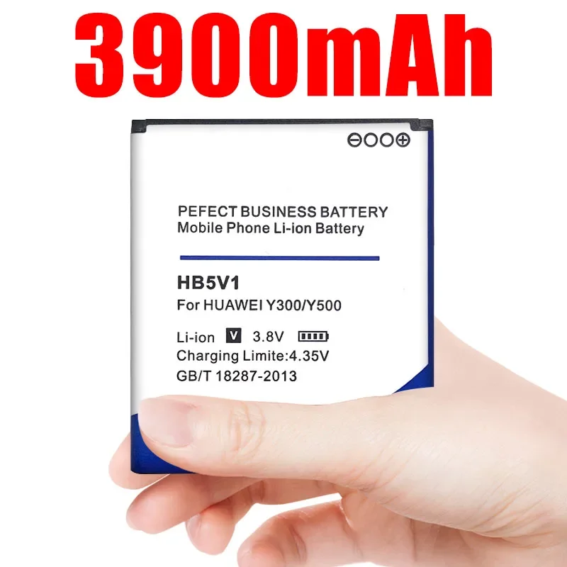 Сменный аккумулятор Hb5v1 3900 мАч для Huawei Y300 Y300c Y511 Y500 T8833 U883
