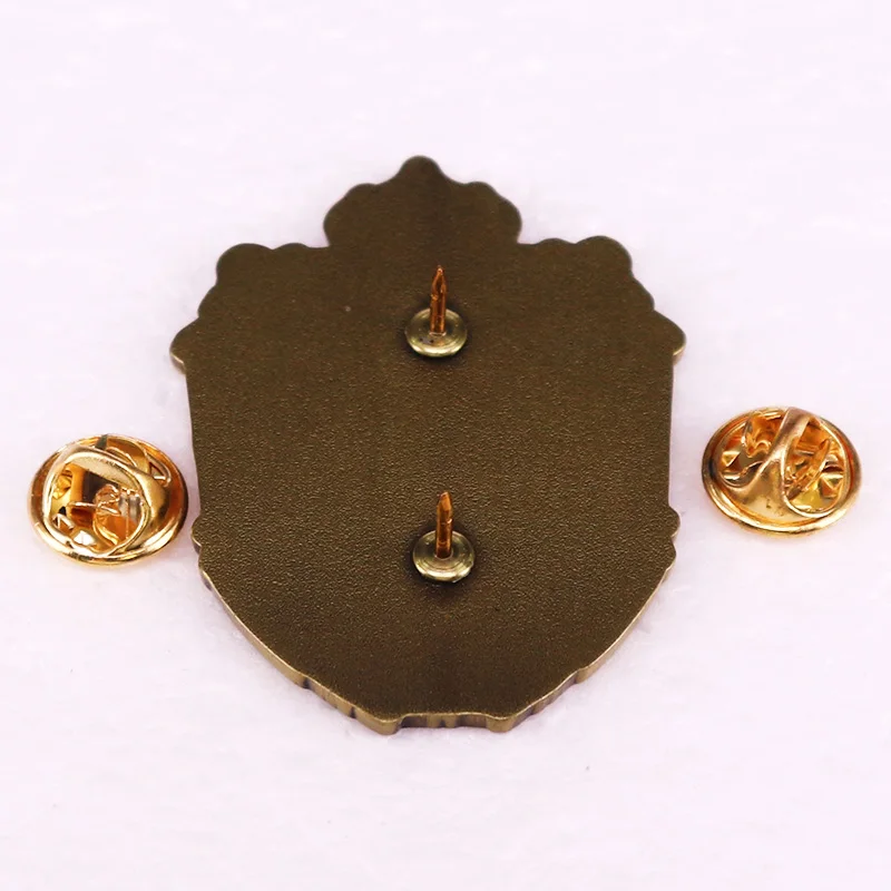 صنع في 1973 50 عاما من كونه رهيبة المينا دبوس خمر بروش شارة مجوهرات 50Th هدية عيد