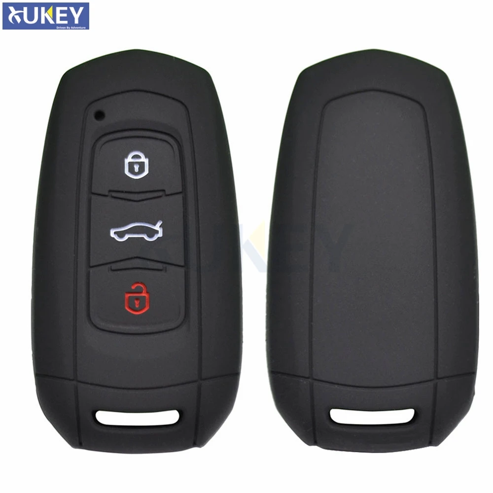 Remote Silicone Key Cover Case For Geely Atlas Boyue NL3 EX7 EmgrandX7 EmgrarandX7 SUV GT GC9 borui 3Buttons Fob Shell Protector