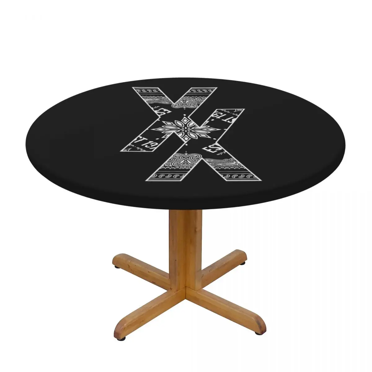 Lost Americana MGK Waterproof Round Tablecloth Oilproof Table Cloth for Kitchen Events Dining Table Cover