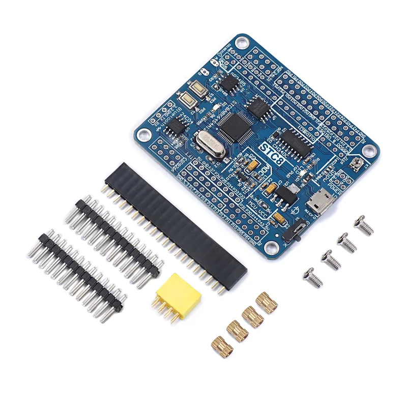 STC8A8K64D4 microcontroller development board system board 51 learning board instead of STC8A8K64S4A12