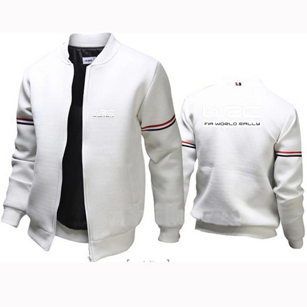 2024 New Men World Rally Championship WRC Flight Spring Autumn Embroidery Hip Hop Comfortable Casual Fashion Jacket Tops