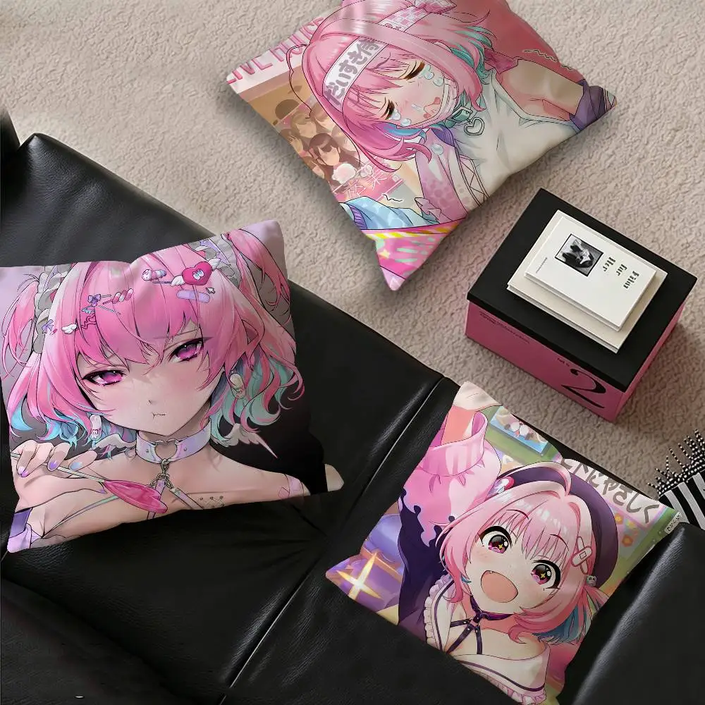 Riamu Yumemi Anime Personalized Pillow Dust Cover Bedroom Kids Party Decoration Pillowcase Birthday Children Gift