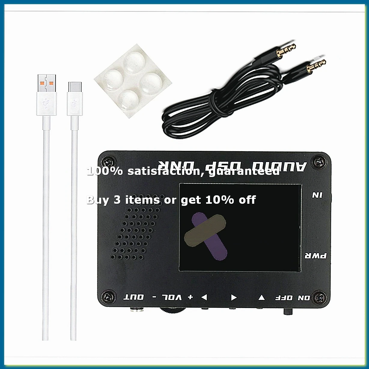 ●Audio Noise Reducer DNR Digital Filter SSB Ham Radio ICOM + Speaker