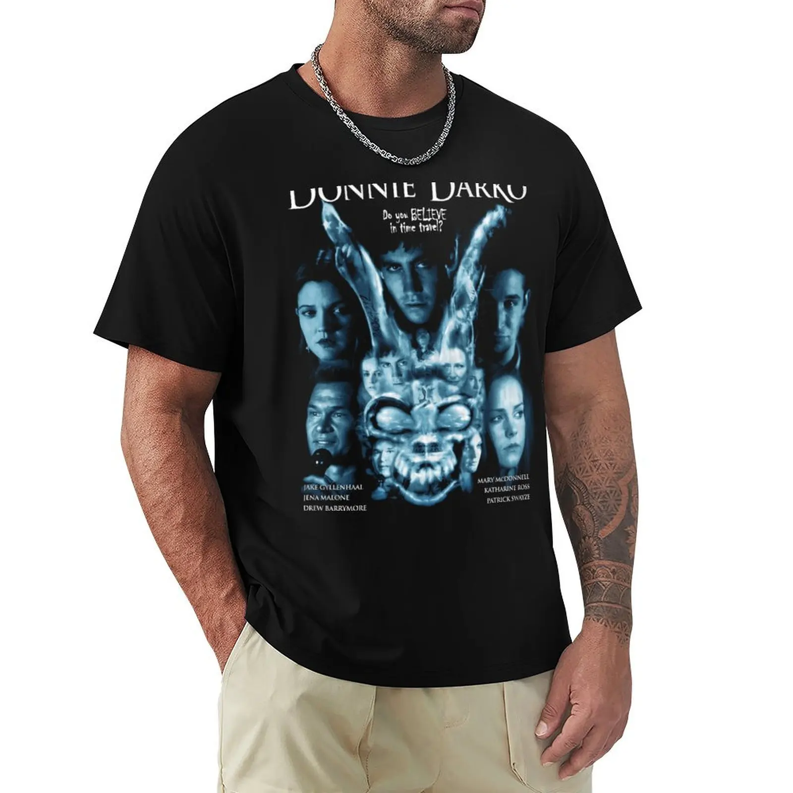 Donnie Darko, Sci Fi, Cult Classic T-Shirt Fashion Graphic Tee for Men