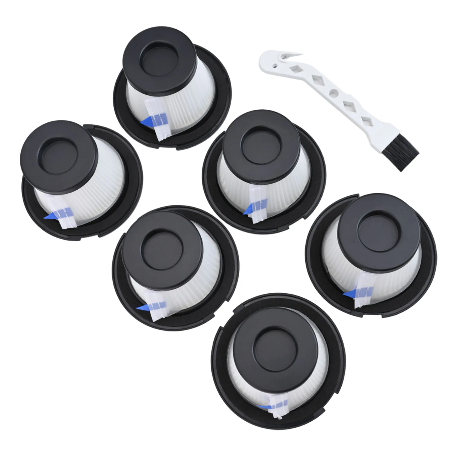 Replacement Filter For MOOSOO K17 For Nequare For A18 For Orfeld Vacuum Double Layer Mesh Screen HEPA Kit With Cleaning Brush