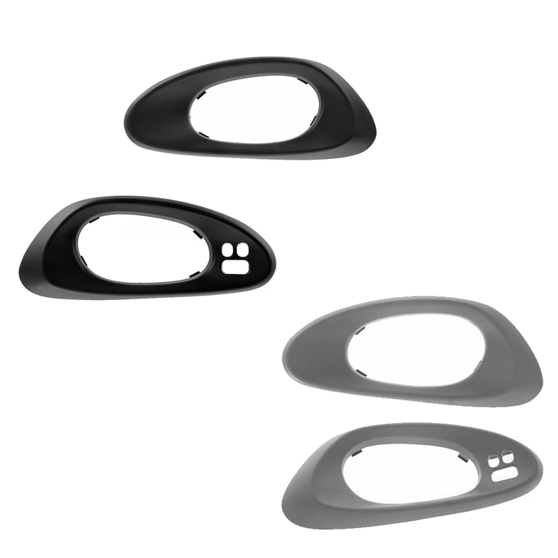 1Pair Front Inner Door Handle Bezel Trim 25894591 25894592 For Chevrolet Trailblazer 2002-2009 12457837 25894590