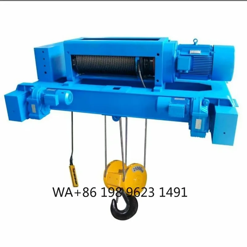 Multi-Type Electric Hoist Fixed Running Lifting Hoist Custom Voltage Lifting Height Industrial Lifting Equipment