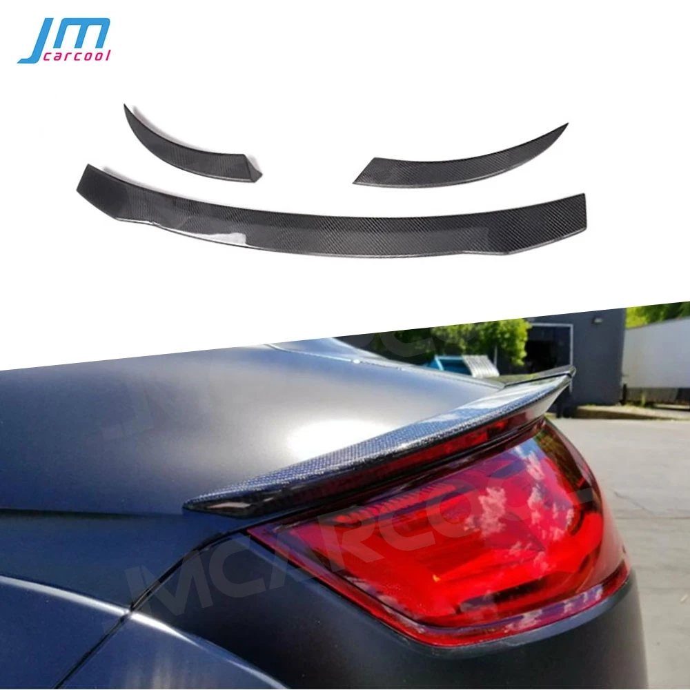 

Carbon Fiber Car Rear Spoiler for Audi TT TTS TTRS MK3 Coupe 2015-2017 Car Boot Trunk Wings Spoiler Body Kits FRP Accessories