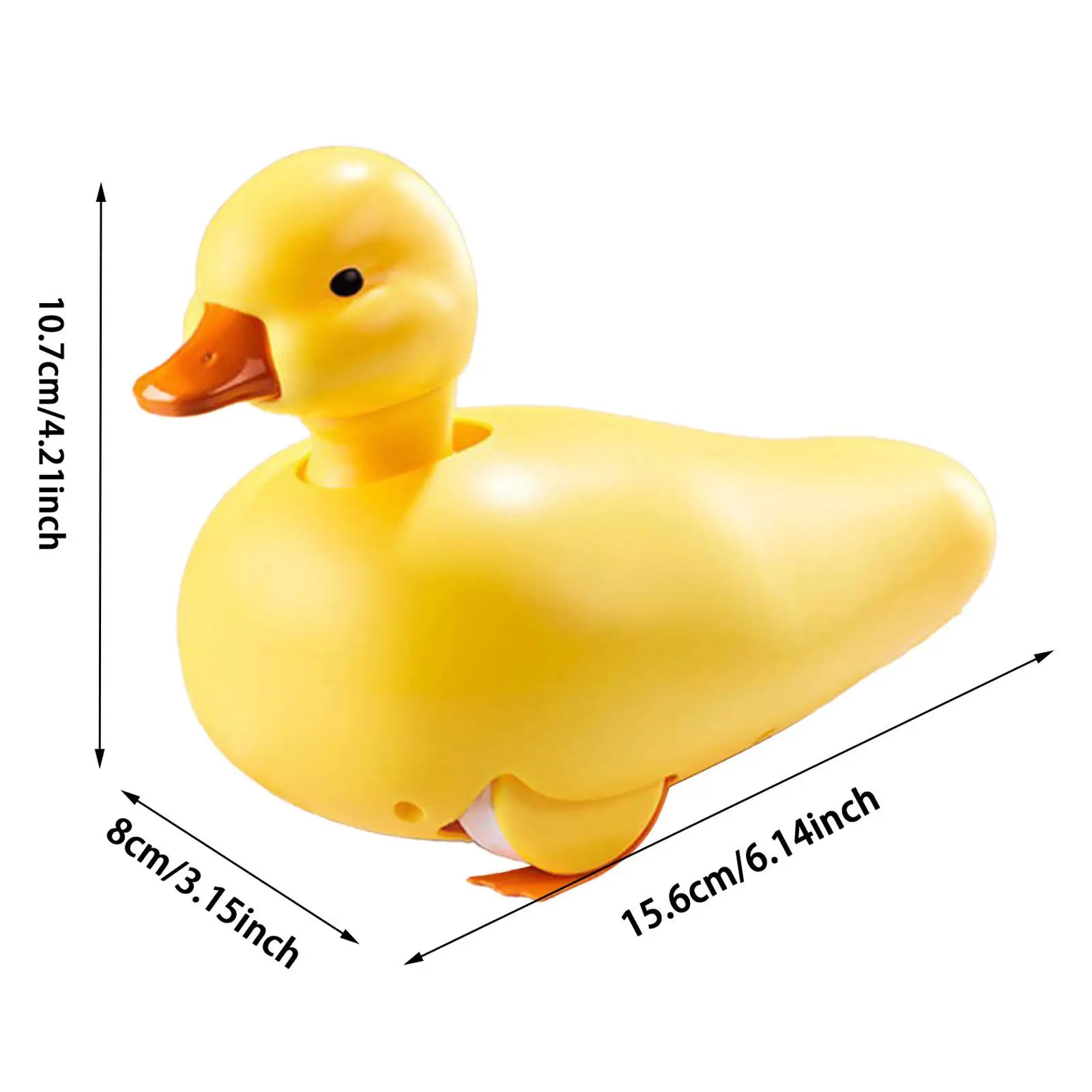 Ornement de chambre de canard pour enfants d'âge alth, jouet de douche pour bébés, anniversaire infantile