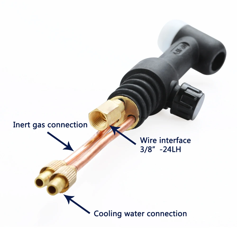 WP-18FV  WP18 WP18F WP18V SR18 SR18F SR18V SR18FV Flex Valve Flexbile 18FV Water Cooled 320A TIG Welding Torch Body Head