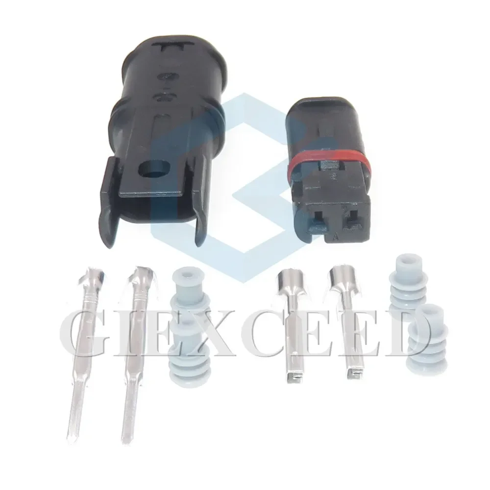 2 Pin AC Assembly Car Turn Signal Light Plug S1000R Door Handle Wire Connector Waterproof Socket 872-406-501 872-841-501 For BMW