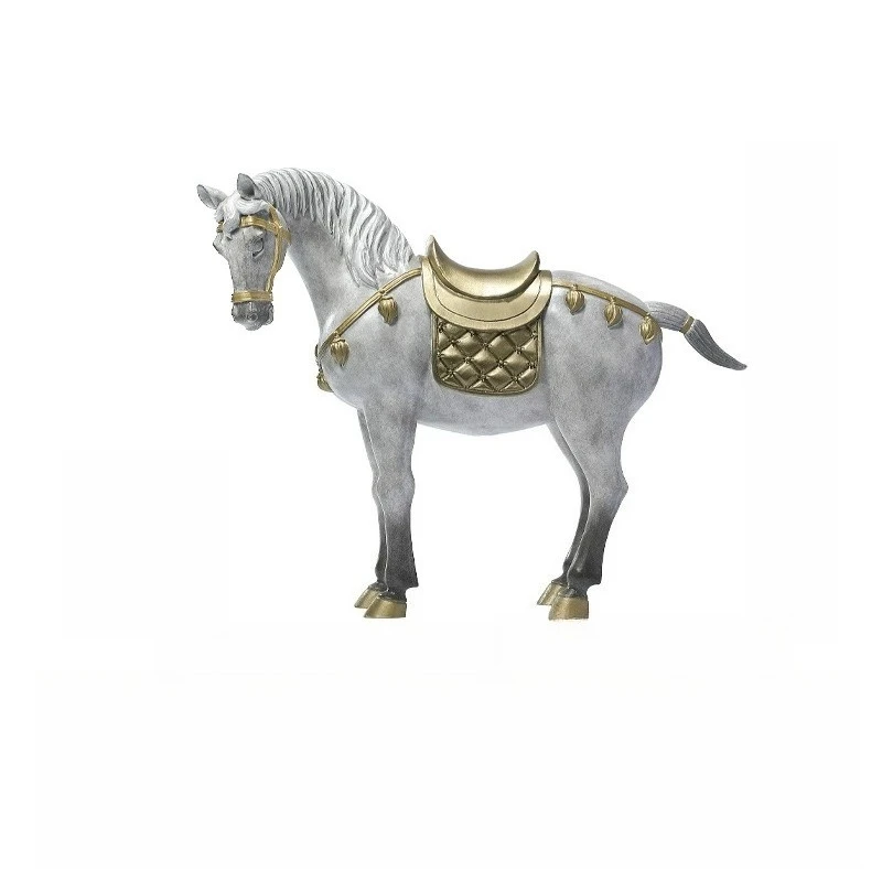 A dark horse, high-end ornaments, home furnishings, living room, study, office decorations, further education, housewarming,