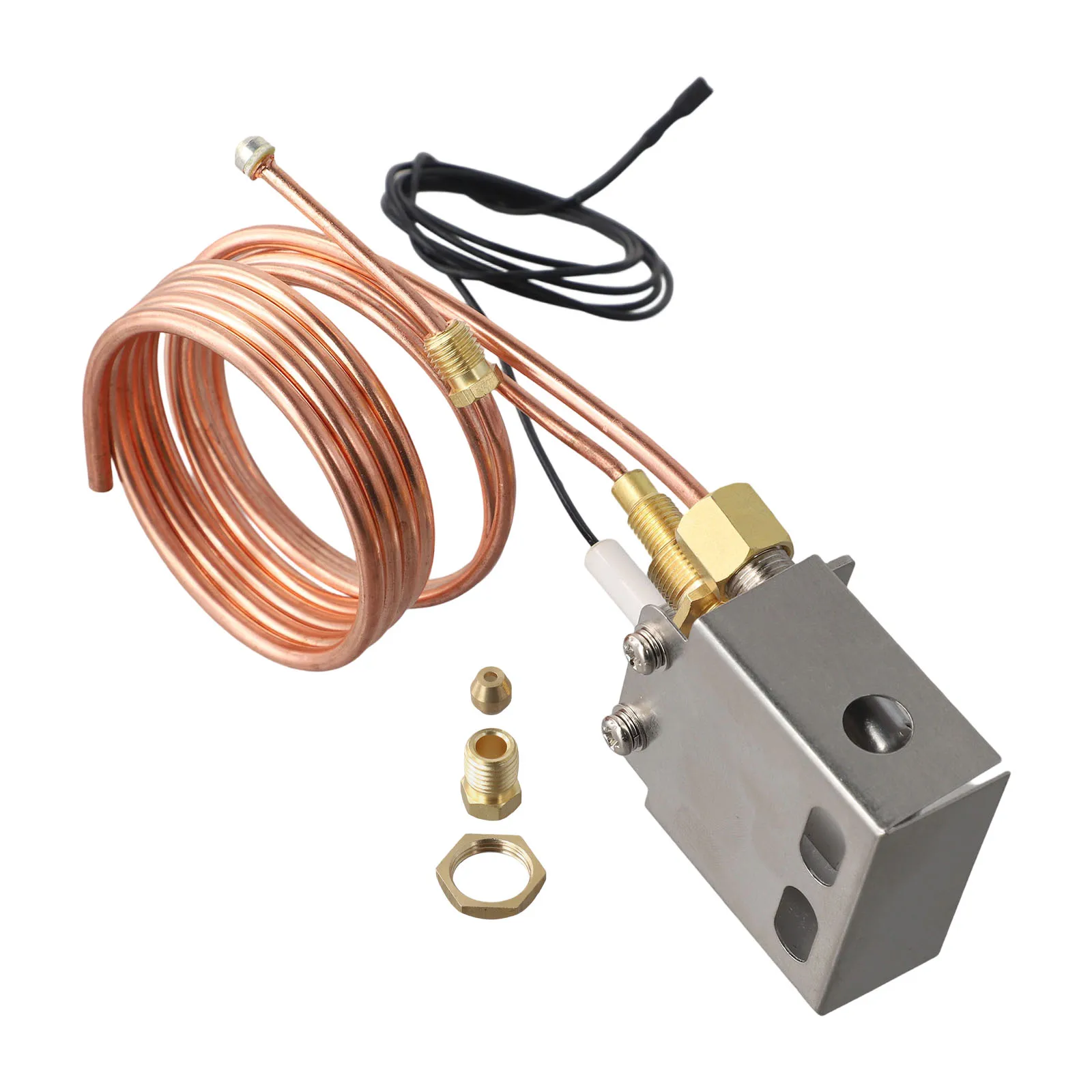 For Gas Heaters Gas Collection Box Gas Ignition Kit Gas Collection Box Assembly Flame Management Easy Installation Process