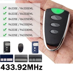 84330E 84333E 84335E 94330E 94333E 94335E Remote Control for Electric Gate 433.92MHz Rolling Code Garage Remote Control Command