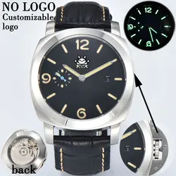 New men's automatic mechanical watch ST2555 movement stainless steel watch box sapphire glass luminous watch