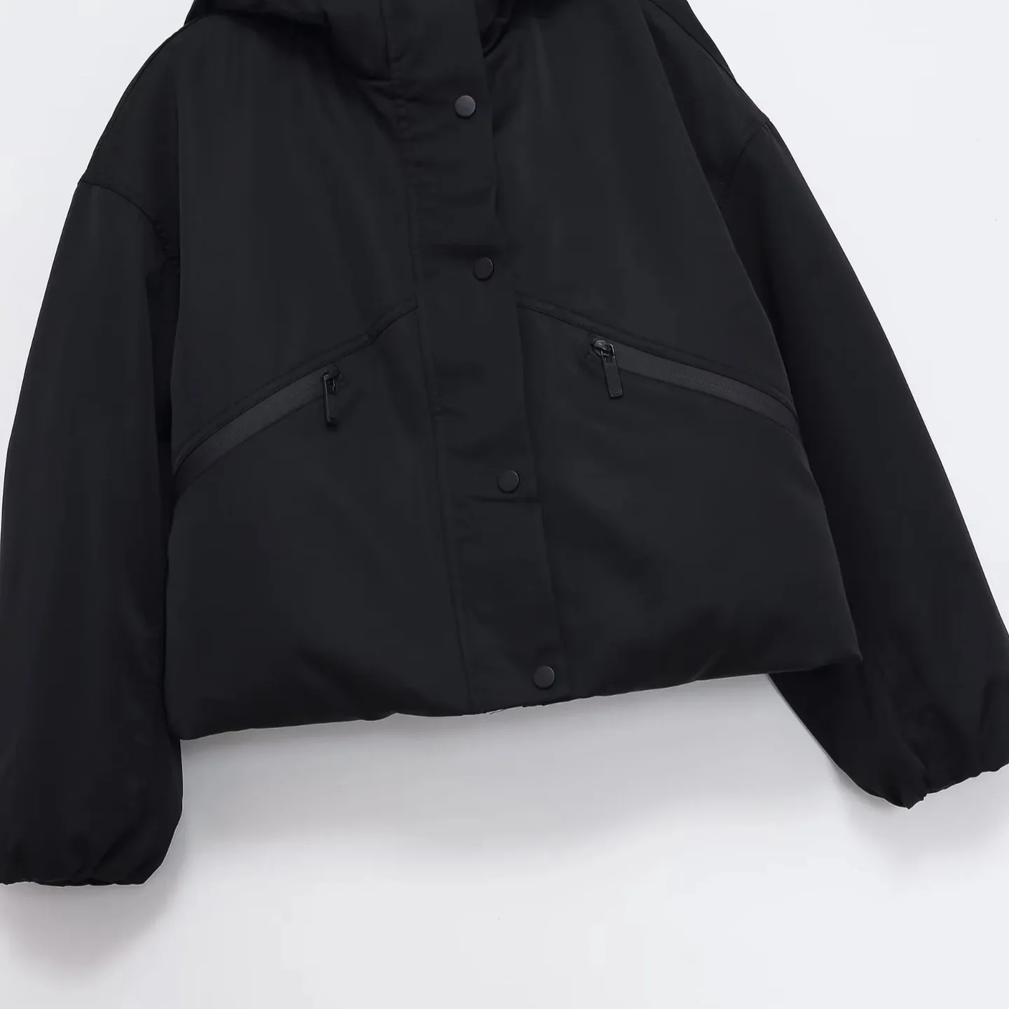 Faionable عارضة مقنعين للماء القطن Jaet معطف ثي محبوك النسيج جديد الخريف الشتاء وصول جديد الملابس النسائية