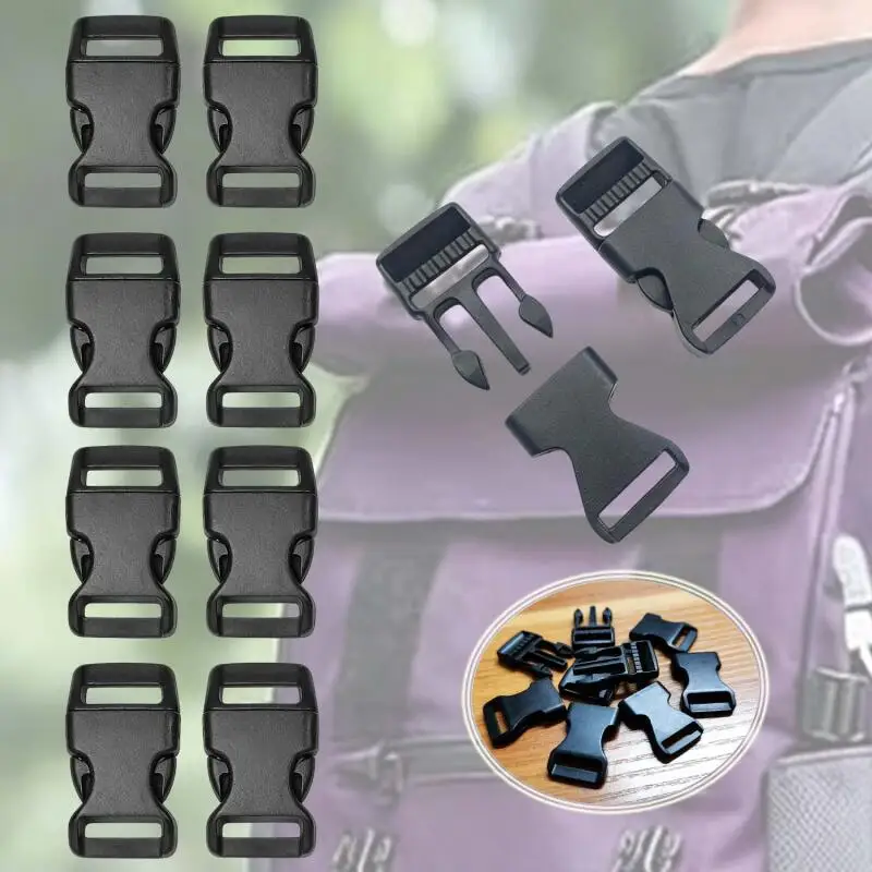 10/20/30 Stück 15–20 mm doppelt verstellbare Kunststoff-Steckschnallen für Rucksack-Hüftgurte, Rucksack-Schultergurte – Detail 4
