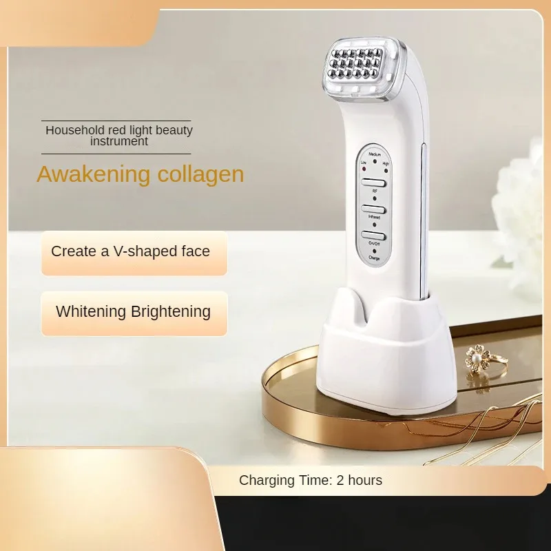 Beauty Device Photon Rejuvenation Device Hot Compress Lifting and Tightening Facial Electric Massage Introduction Instrument