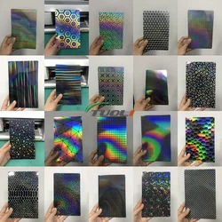 TUOLI 50pcs Transparent Shiny Mobile Phone Crystal Laser Back Skin Sticker Rear Housing Cover Protector For Film Cutter Machine
