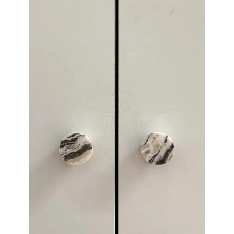 Nordic Luxury Style Natural Small Pull Handle High-End Villa Creative Cabinet Door Drawer Door Small Pull Handle