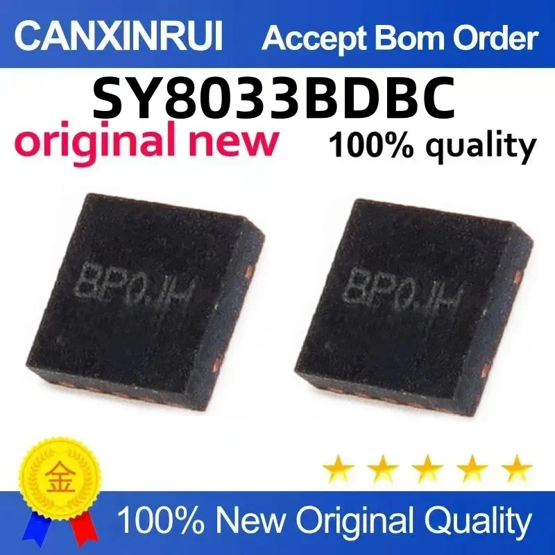 (5-100 pieces)SY8033DBC SYC8033B silk screen BP1 BP2 BP0 BP7 BP3 BP5 QFN-10 pin