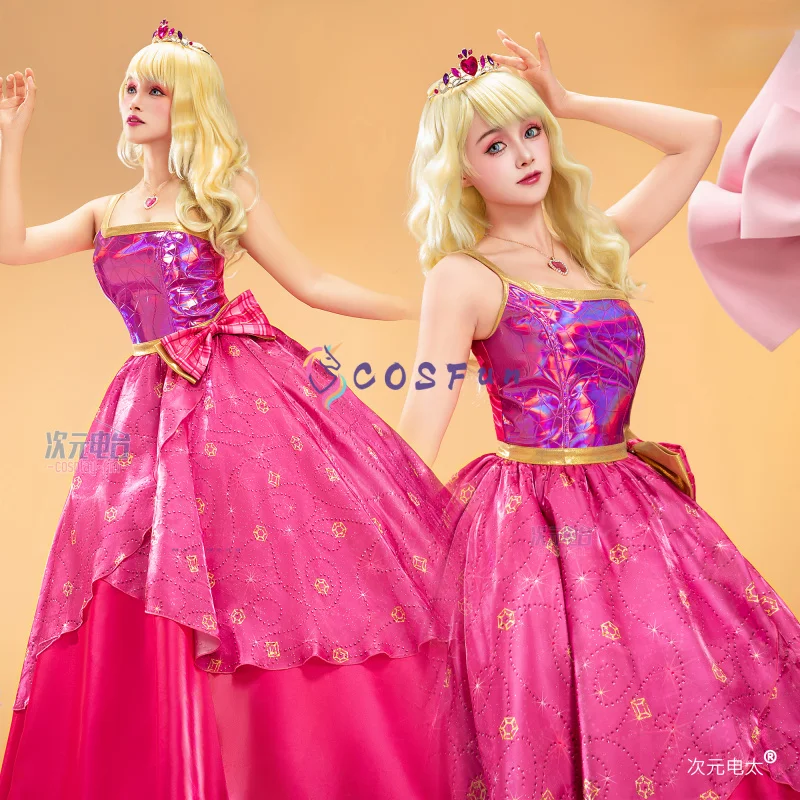 

Barbie Cosplay Costume Gorgeous Charm School Dress Uniform Halloween Carnival Uniforms Anime Clothing COSFun