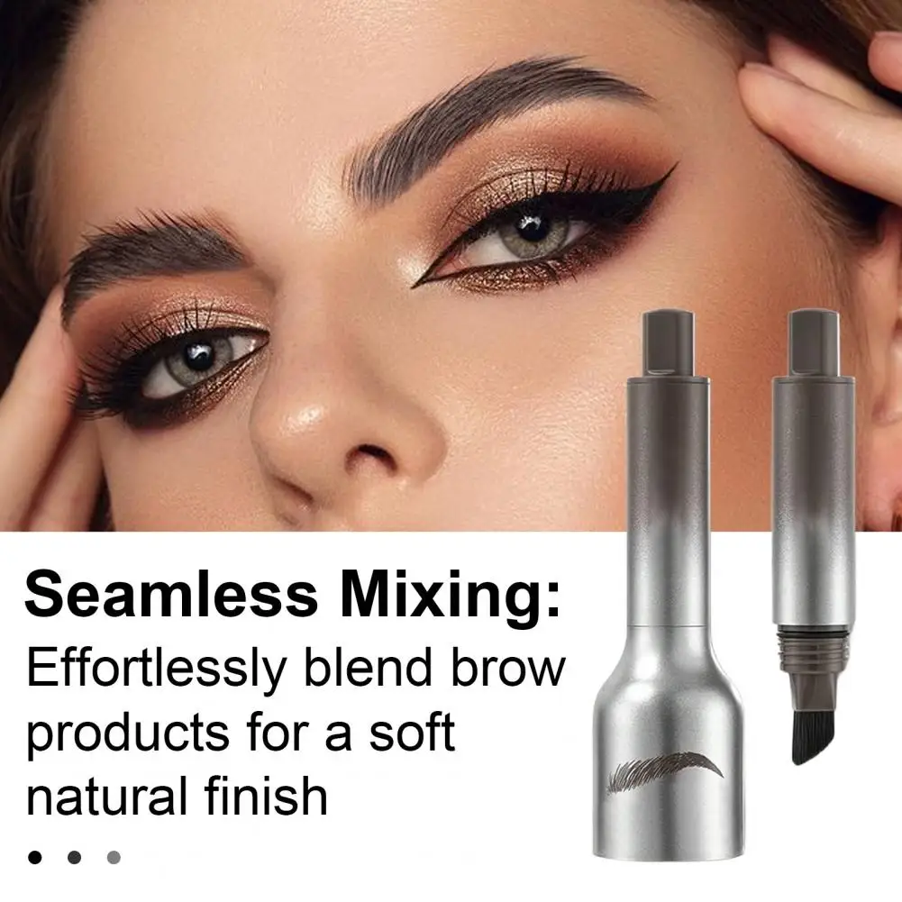 Lápiz de cejas resistente al agua para mujer, pincel de cejas a prueba de manchas naturales, en ángulo, Microblading, pluma de contorno de cejas, herramientas de maquillaje, 5ML