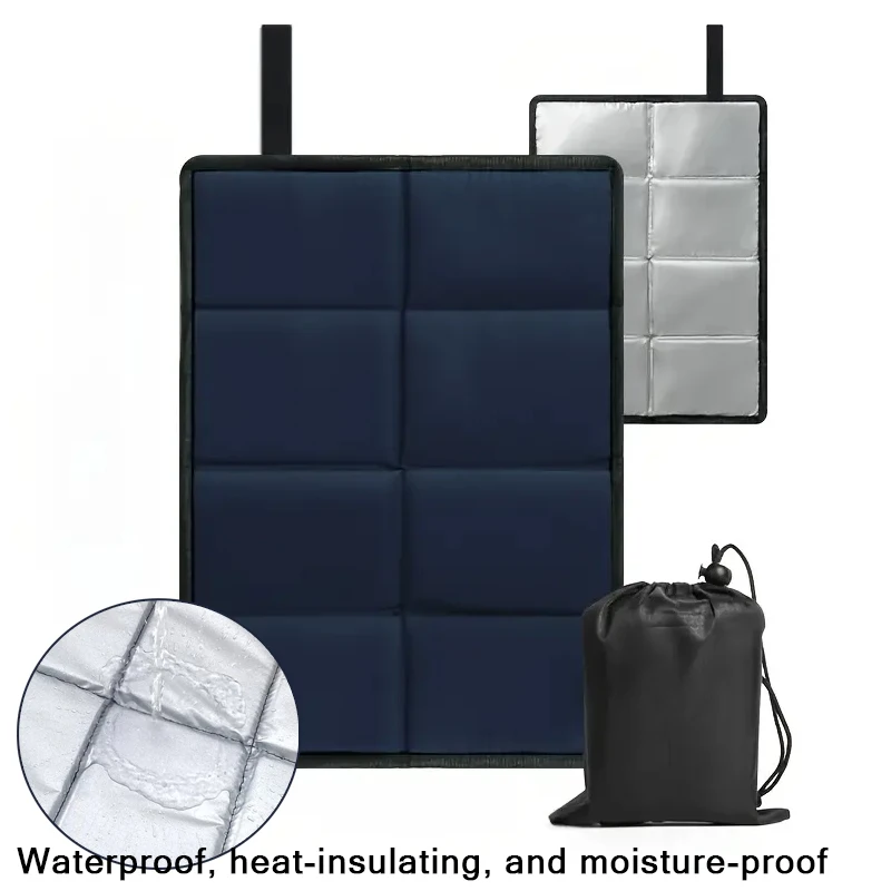 

Portable Folding Seat Cushion Waterproof Oxford Cloth Beach Mat-Thick OxfordCloth Heat Insulation & Anti-Cold Camping Essentials
