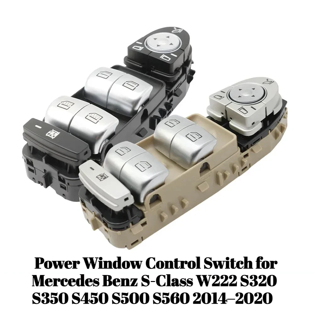 

Переключатель управления стеклоподъемником для Mercedes Benz S-Class W222 S320 S350 S450 S500 S560 2014-2020 гг.