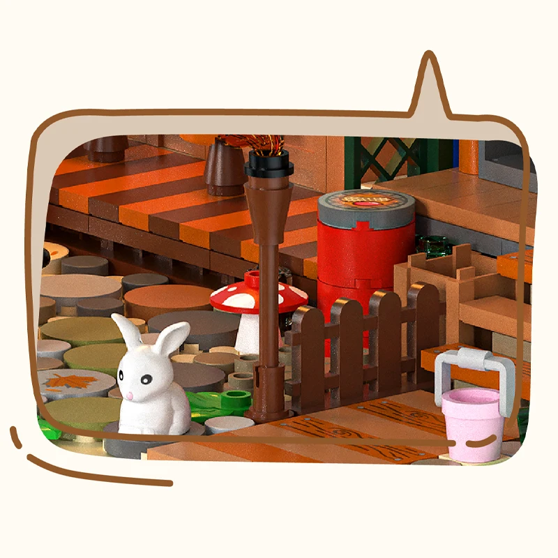 1100 + ชิ้น Micro Building Dock Bar MOC Building Blocks ชุด DIY Idea อิฐของเล่นสะสมสําหรับเด็กผู้ใหญ่เด็กของขวัญ