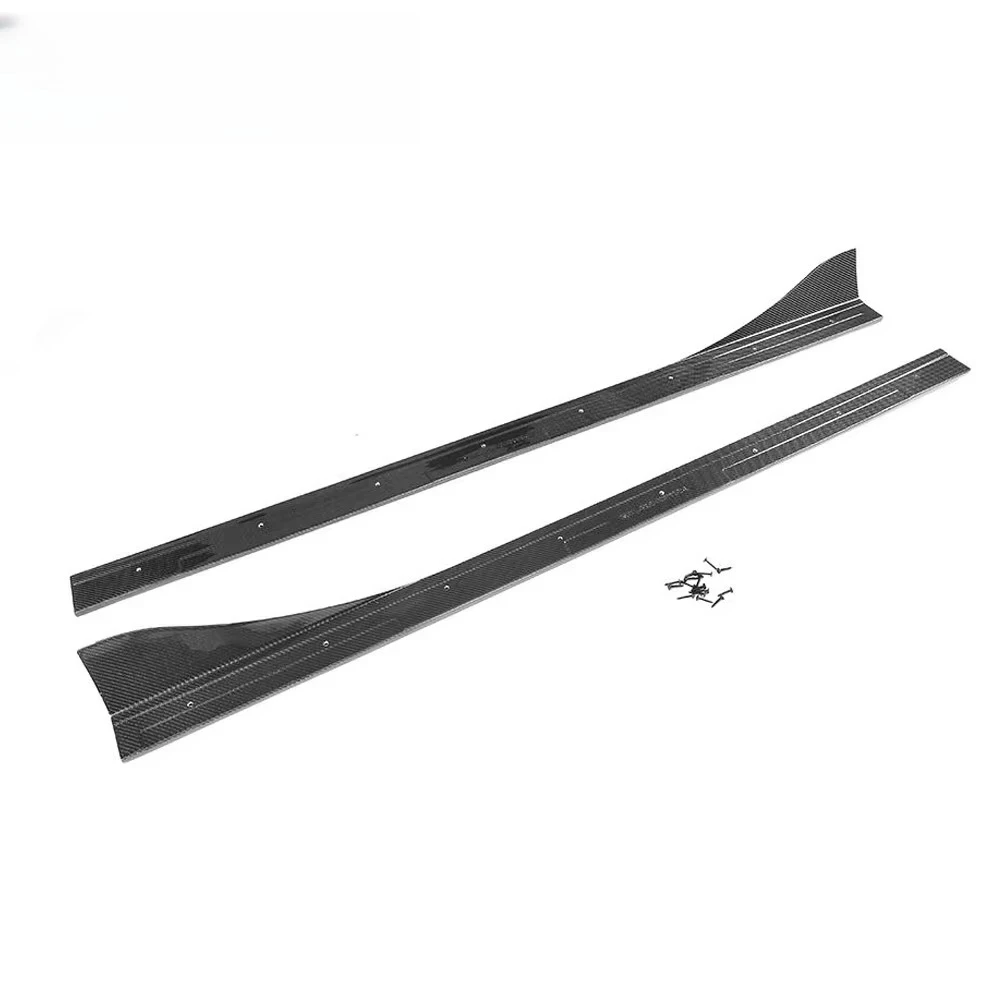 

Carbon Fiber Car Side Bumper Skirts Lip for Mazda MX-5 (ND) Miata Convertible 16-17