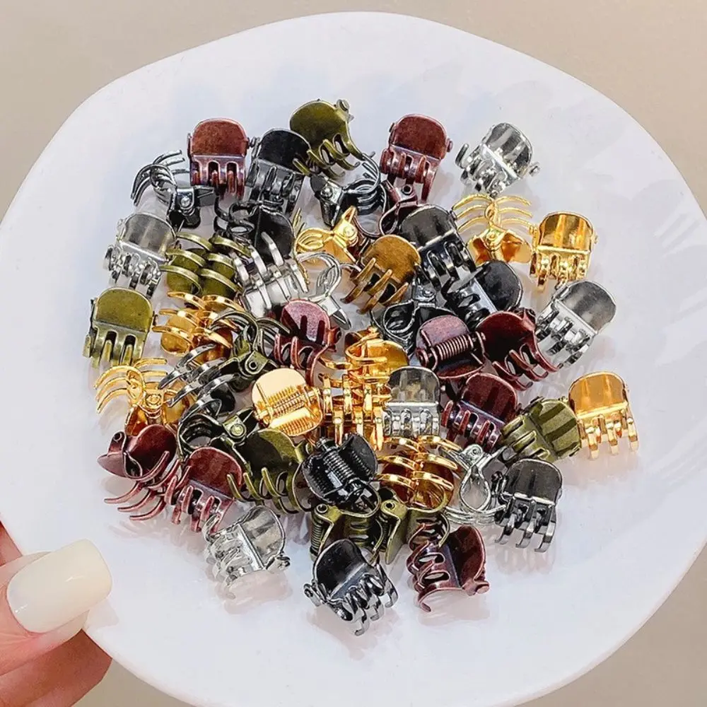 

Grey 5pcs/lot Headwear Hair Styling Tool Headress Korean Style Barrette Side Bangs Clip Women Hairpins Mini Hair Clamp