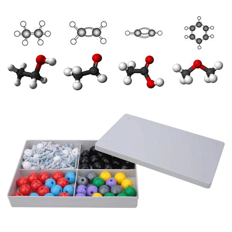 Molecular Model Kit 140 Pcs Organic Chemistry Molecular Electron Orbital Model Chemistry Aid Tool For Chemistry Class