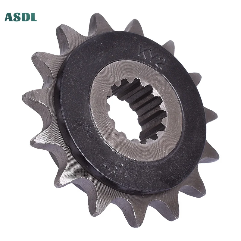 Motorcycle 15T Front Silent Sprocket For Honda CB-1 CB 400 500 CBR400 RVF400 NC35 VFR400 CBF500 ABS CB400 NC31 CBR 400 NC23 NC29