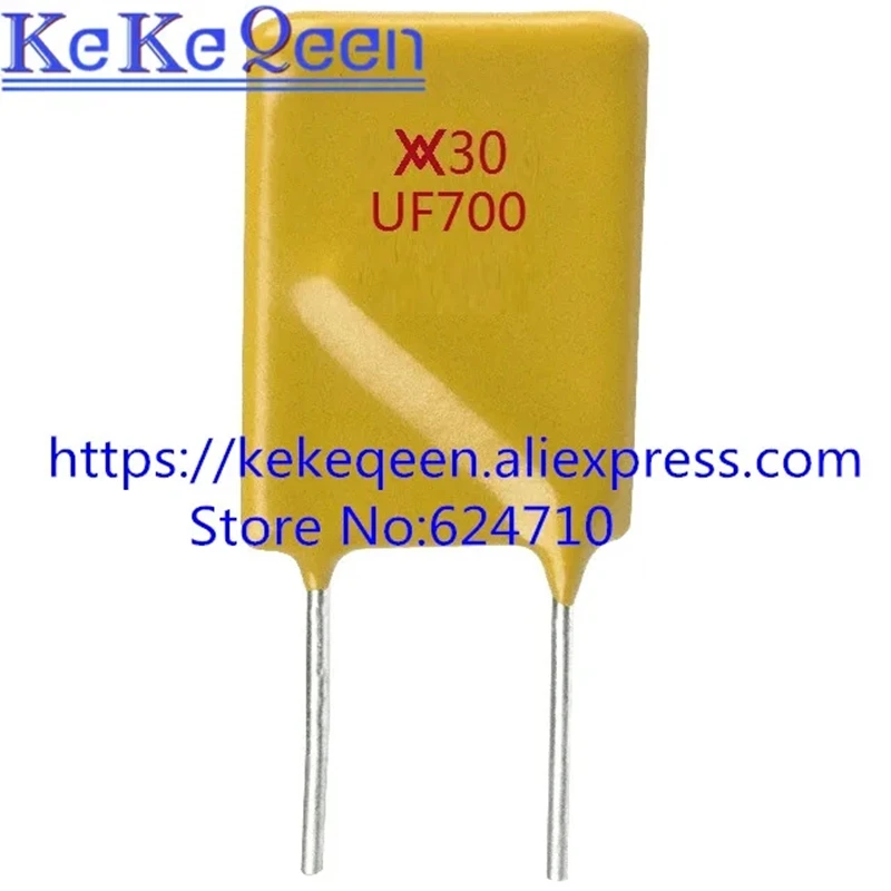 10PCS/LOT RUEF700 PPTC Self Recovery Fuse X30 UF700 30V 7A 7000MA PolySwitch PTC Devices