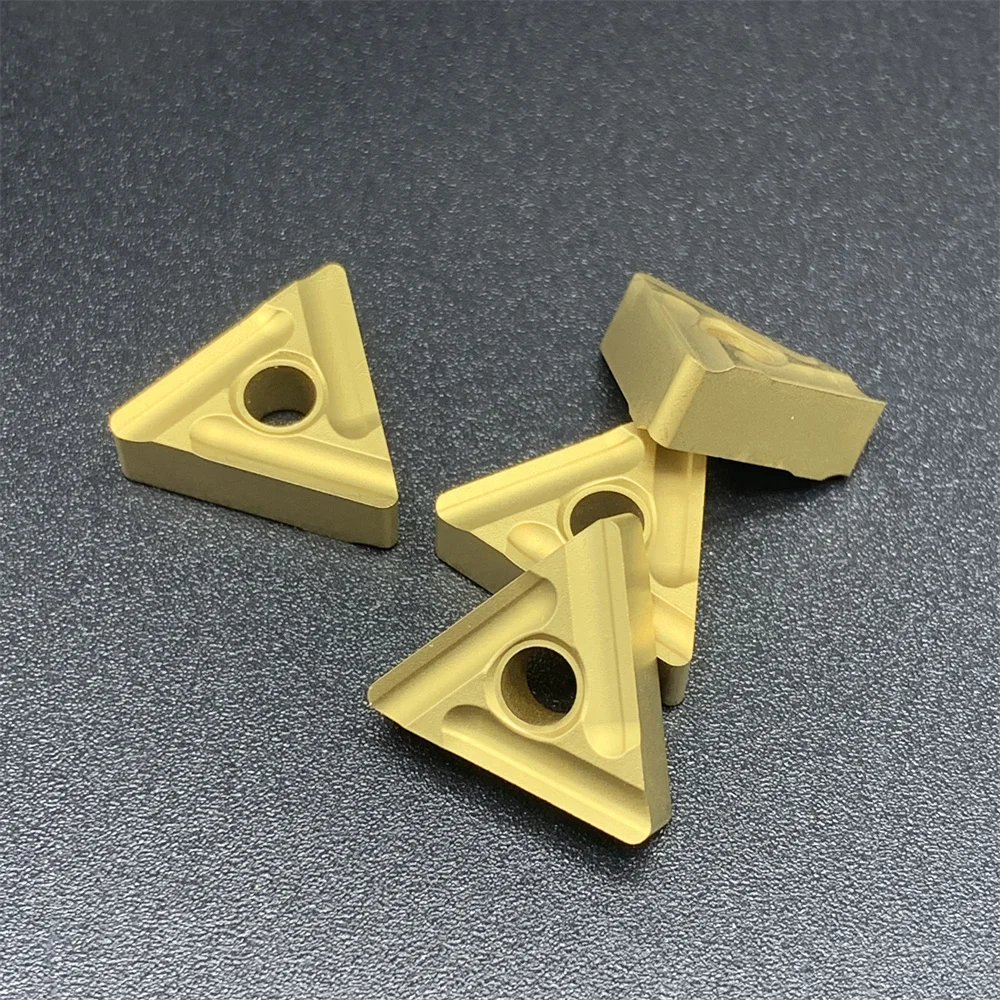 10PCS TNMG160408L-S T9125 CNC Lathe Tools Carbide Inserts High Quality External Turning Tools Steel Parts TNMG160408