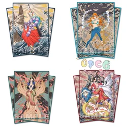60PCS One Piece OPCG Card Sleeves Nami Robin Yamato Hancock Board Game Trading Card Protector Case for Collection Matte 67x92mm