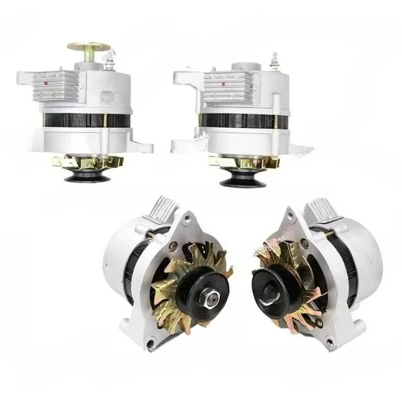 Agricultural Tricycle Tractor Permanent Magnet Single Head Double Head AC and DC Installed Generator 14V Pure Copper