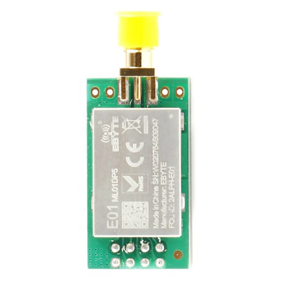 Yours E01-ML01DP5 NRF24L01P + PA + LNA 2,4G Модуль беспроводного приемопередатчика 2500M Пульт дистанционного управления Радиочастотный беспроводной модуль