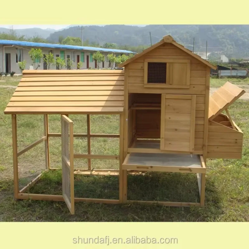 

SDC001L Custom Waterproof Wooden Chicken Cage Large