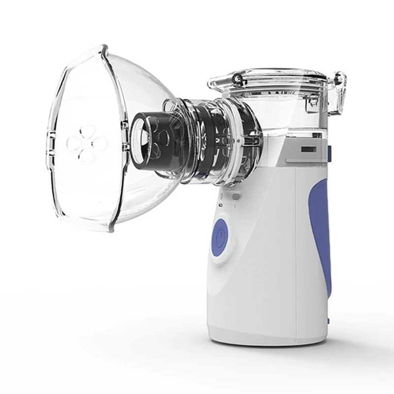 Nebulizador inhalación portátil, Mini atomizador malla mano, Inalador silencioso, Nebulizador limpieza automática