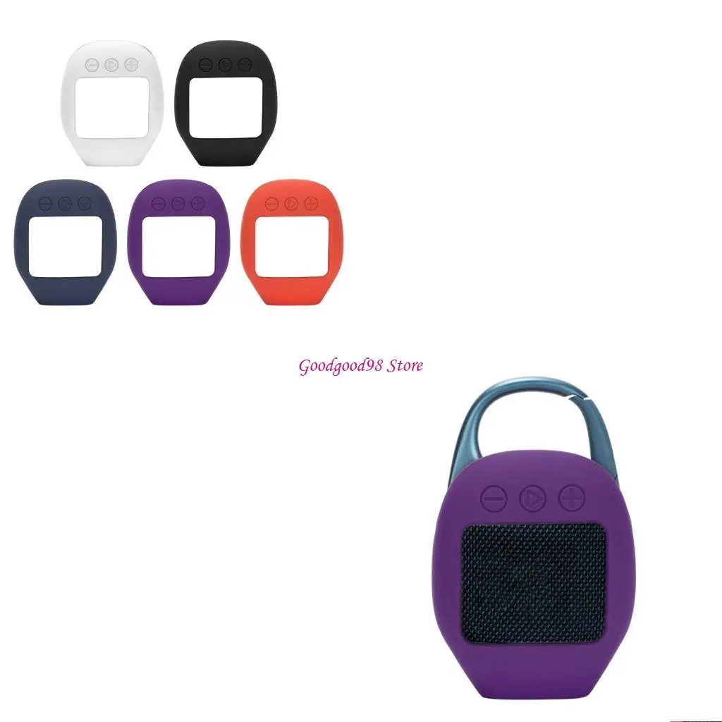 

Silicone Case For CLIP5 Portable Sound Systems, Precise Cut For Perfectly Fit Improved Protections W8EC