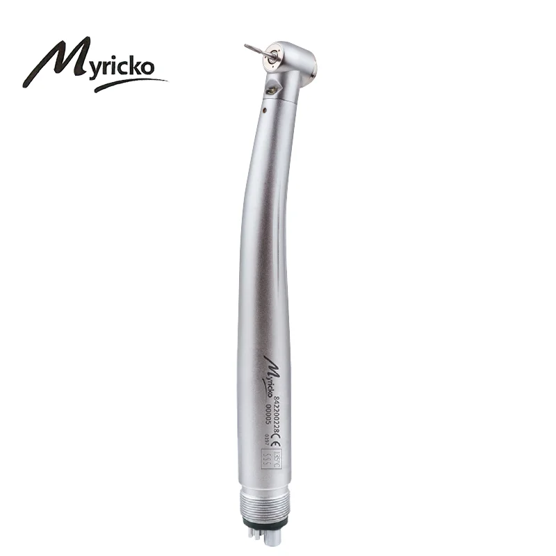 Dental High Speed Handpiece Triple Spray Air Turbine Push Standard Midwest 4Hole Myricko Dentist Tools Equipments Ceramic