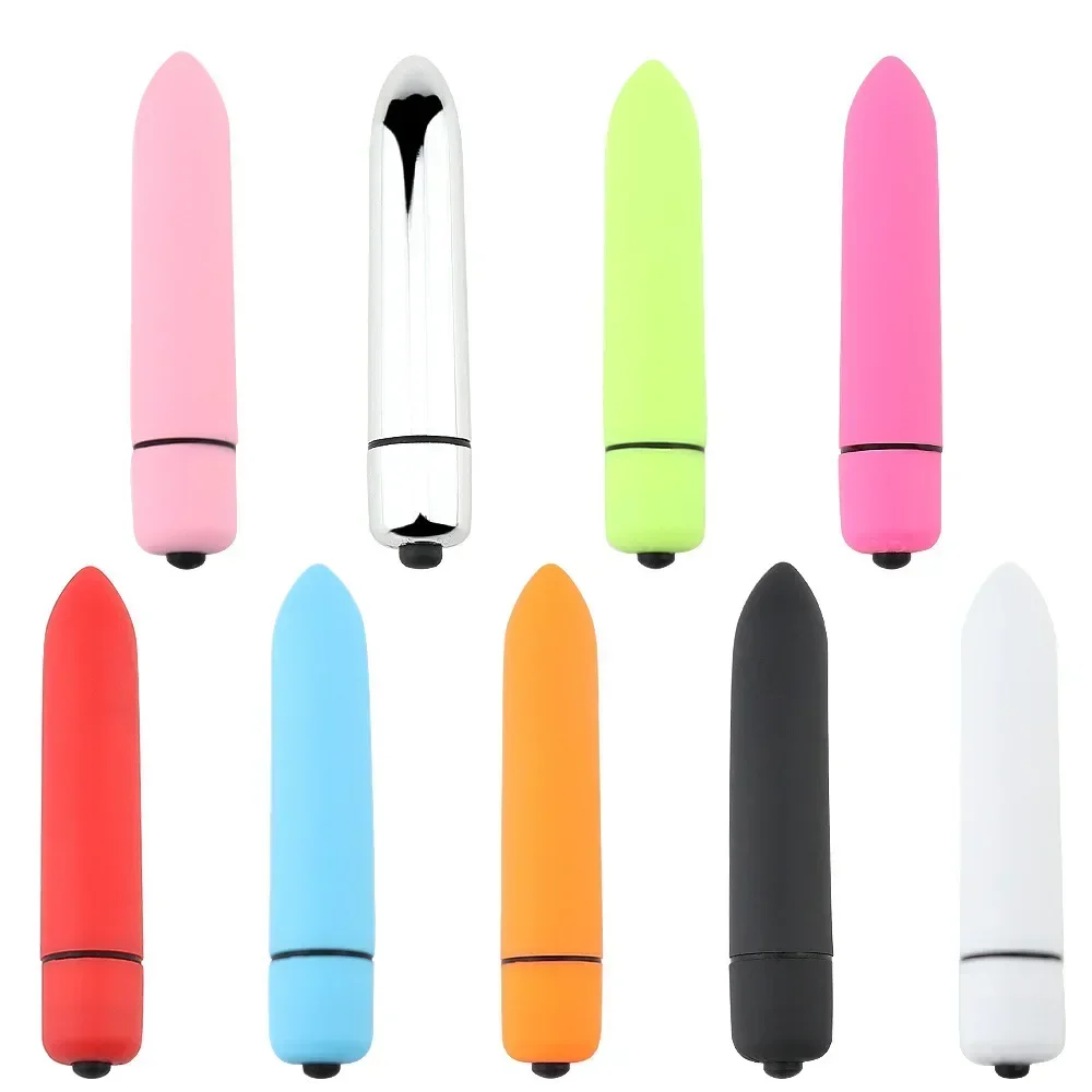 Masajeador estimulador de Vagina Bala para mujeres adultas, Mini masajeador para viajes, vibrador de punto G vibrante, Juguetes sexuales para adultos, 1pc