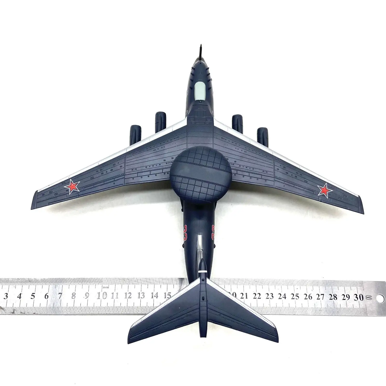 1/200 Diecast Fighter Model Fighter Jet Model Union Beriev A-50U Early Iodine Aircraft Simulation Alloy Fighter Aircraft