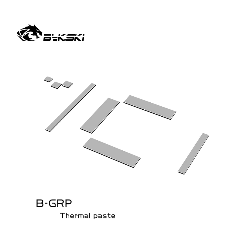 Bykski B-GRP Silicone Grease Thermal Pads Paste For GPU/CPU/Memory/RAM/MOS/IC/PE Heatsink