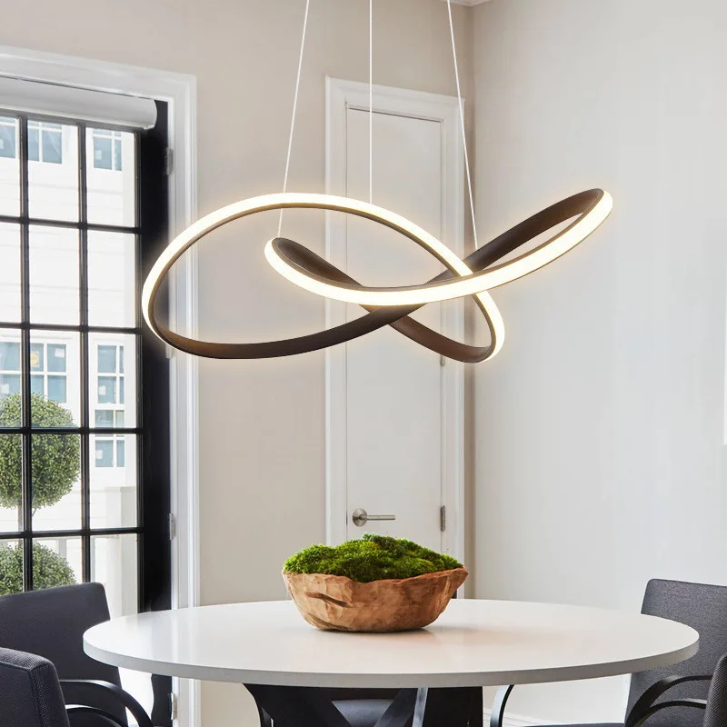 

Personality Indoor Lighting Creativity Restaurant Pendant Lamp Nordic Modern Simple Dining Room Hotel Art Led Pendant Light
