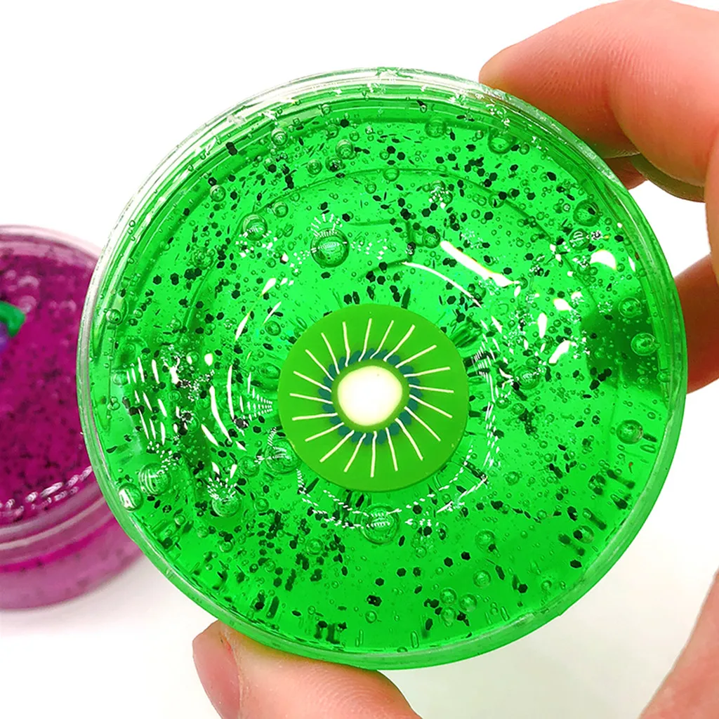 60-70 مللي لتقوم بها بنفسك زبدة Slimes طقم فواكه لينة بسط وغير لزجة سحابة Slimes صنع مجموعة ألعاب معطرة هدايا الحفلات للأطفال هدية